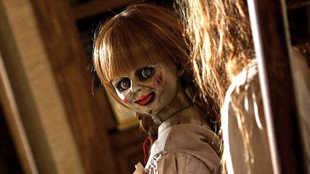 L'authentique poupée Annabelle dans le film Annabelle