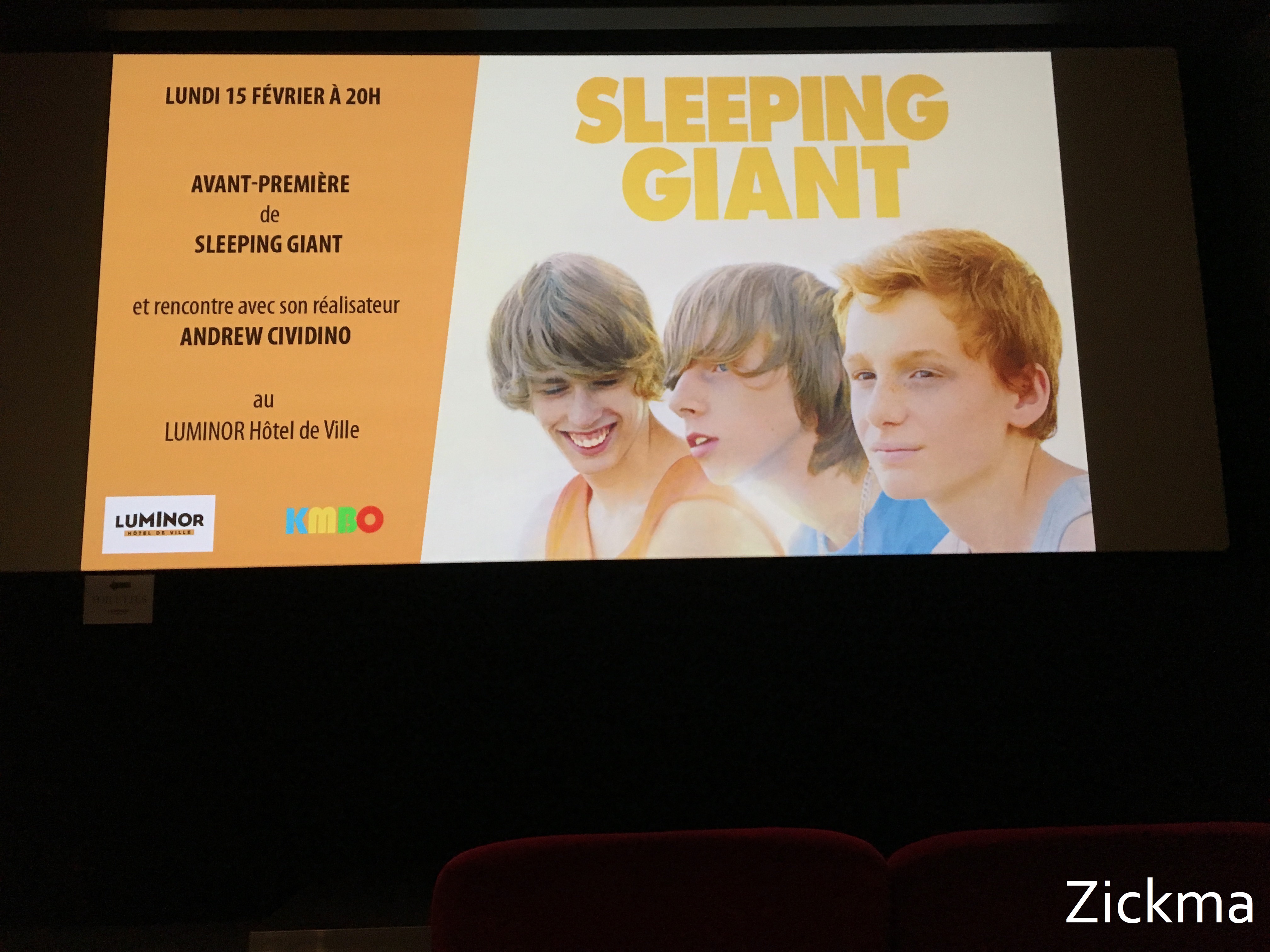 Sleeping Giant Rencontre Avec Andrew Cividino Zickma