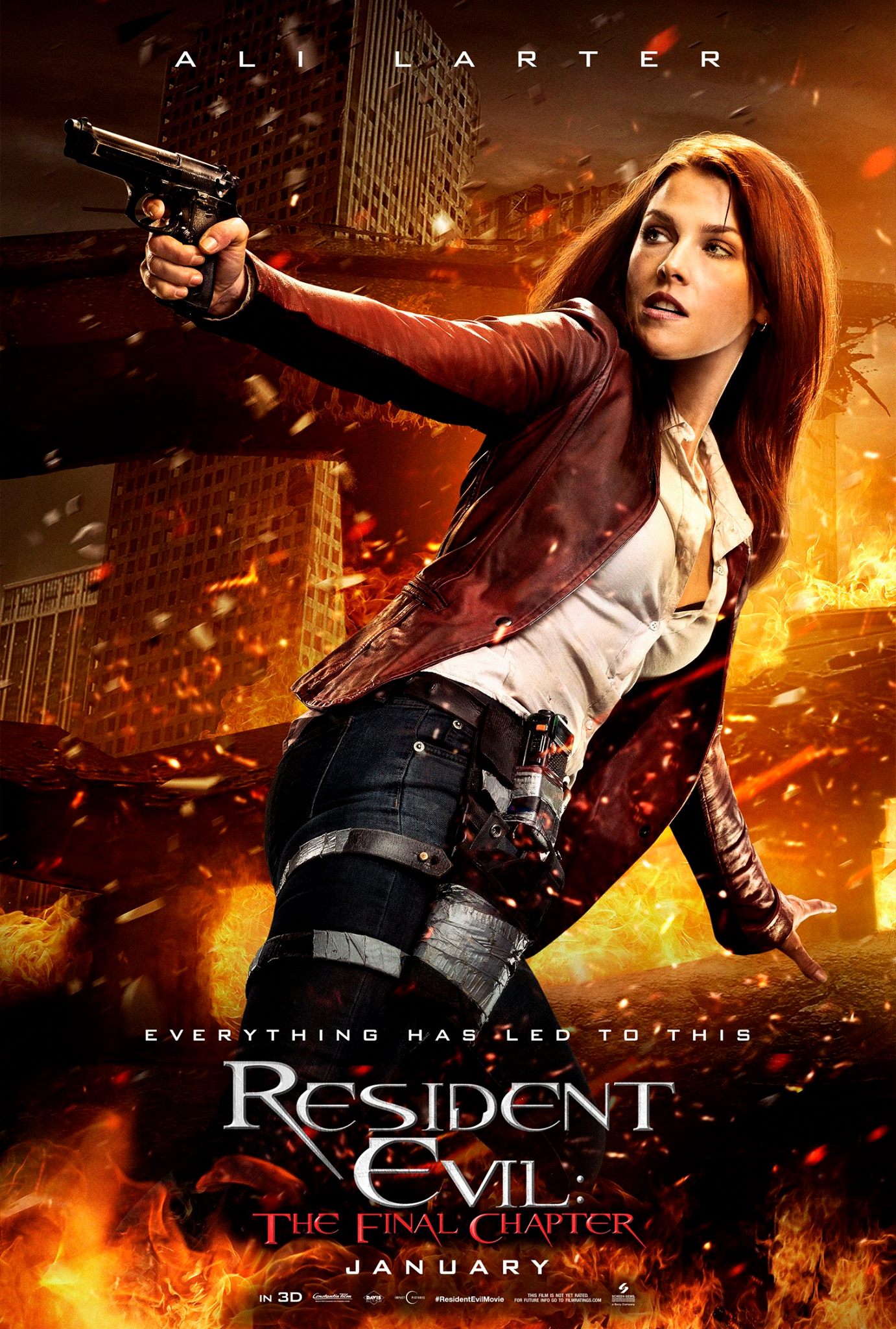 Resident Evil The Final Chapter Les posters personnages Zickma
