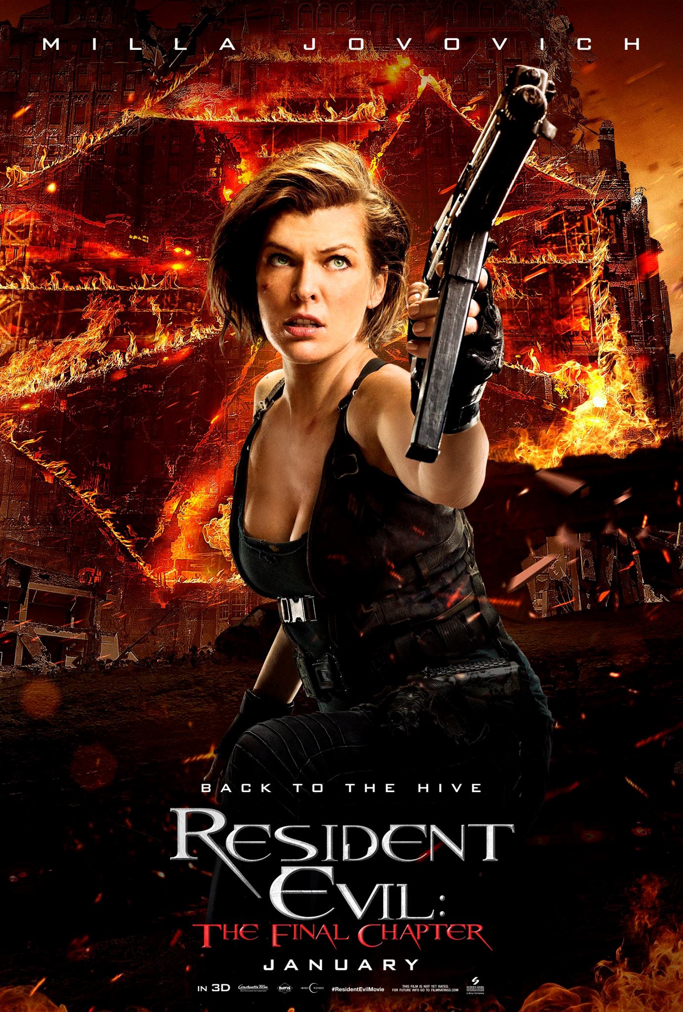 Resident Evil The Final Chapter Les Posters Personnages Zickma
