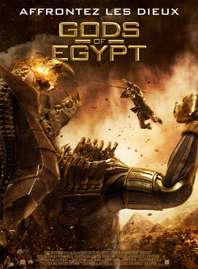 Gods Of Egypt Découvrez Les Affiches Du Film Zickma