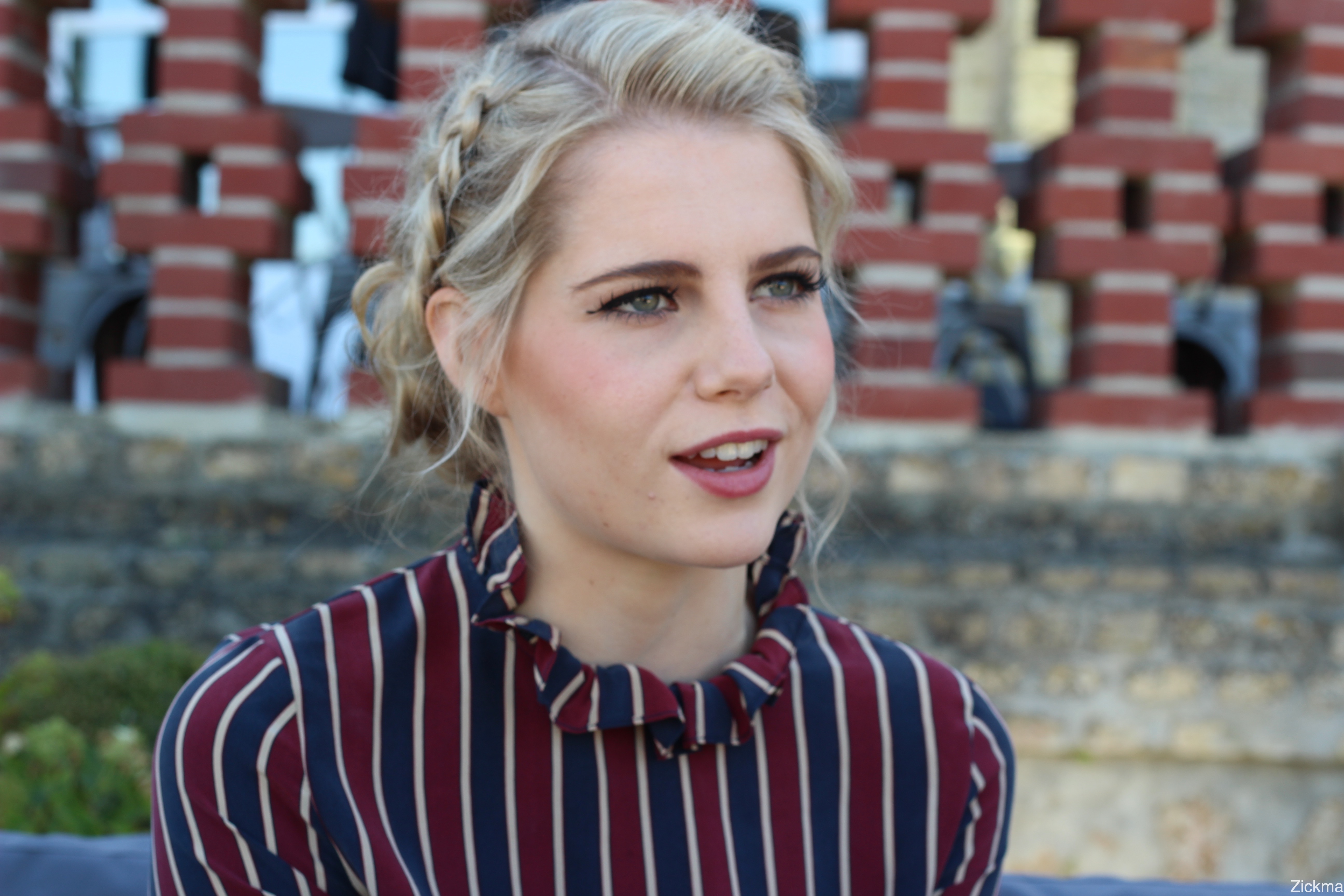 Lucy Boynton denim jacket